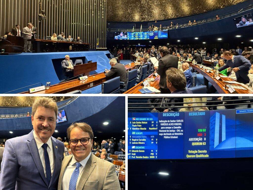 Promotor do MPGO, Carlos Vinícius Alves Ribeiro é aprovado no Senado para CNJ