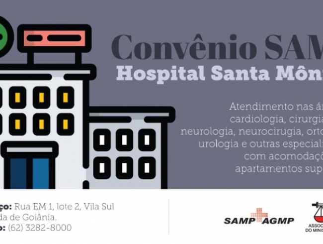 Hospital Santa Mônica é o novo parceiro do SAMP