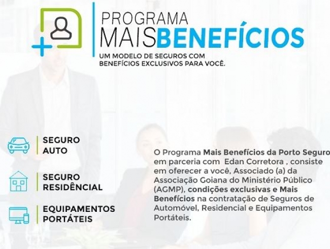 Associados da AGMP terão descontos exclusivos nas seguradoras Porto Seguro, Itaú e Azul