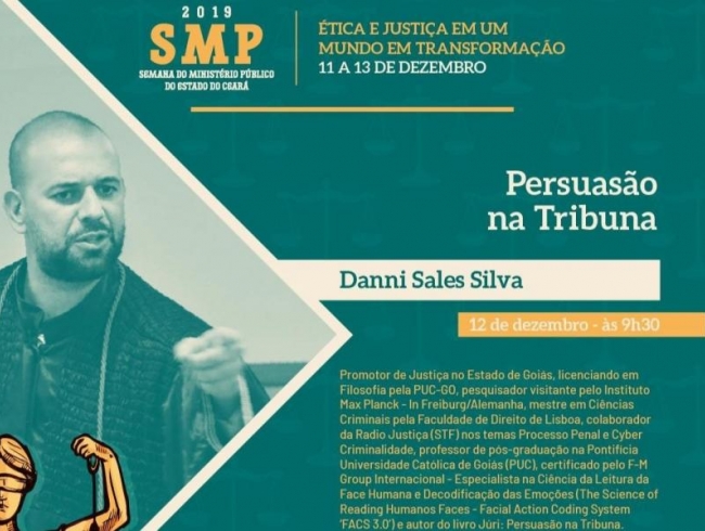 Associado fará palestra na Semana do MP do Ceará