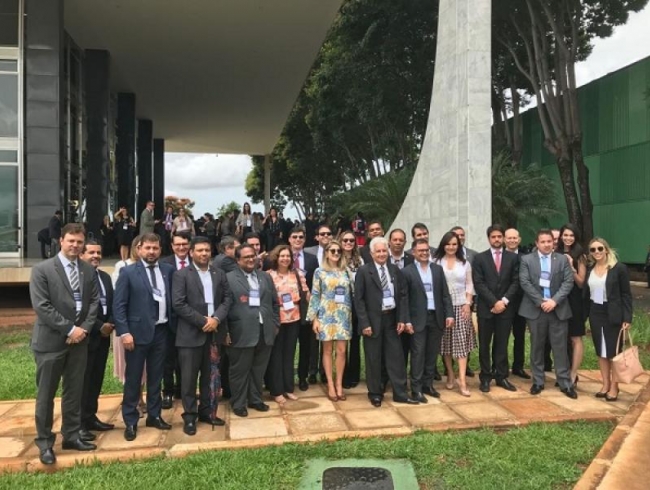 AGMP integra ato público em Brasília contra reforma da Previdência e pela valorização do MP