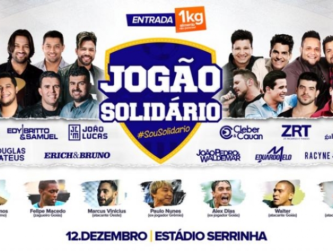 AGMP promove Jogão Solidário entrecantores sertanejos, associados e jogadores de futebol