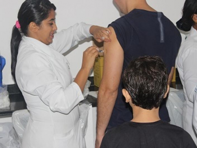 Campanha de vacinação da AGMP já imunizou 554 contra vírus H1N1