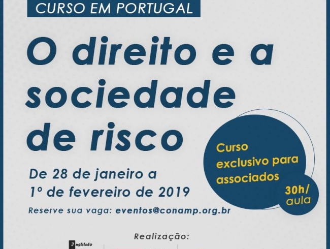 Curso exclusivo para associados será realizado em Portugal