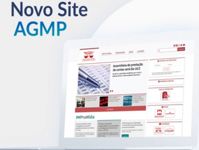 Conheça o novo site da AGMP