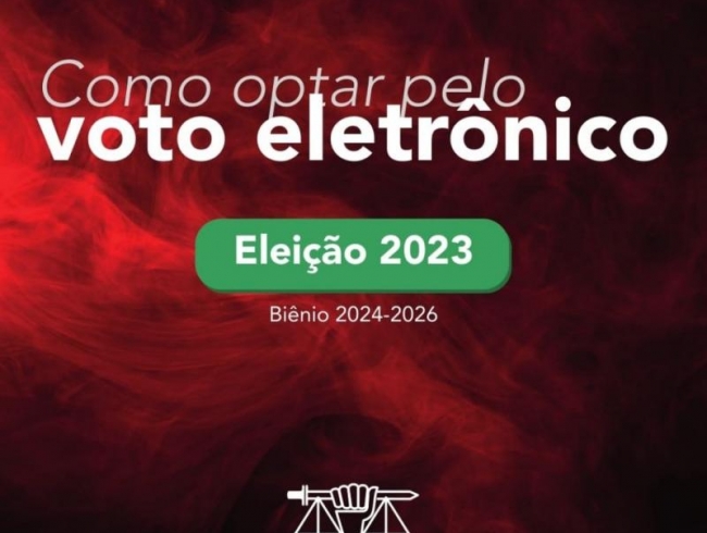 ELEIÇÃO AGMP 2023 - PRAZO PARA OPÇÃO PELO VOTO ELETRÔNICO