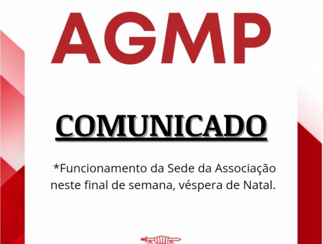 Comunicado AGMP - 21.12.2023